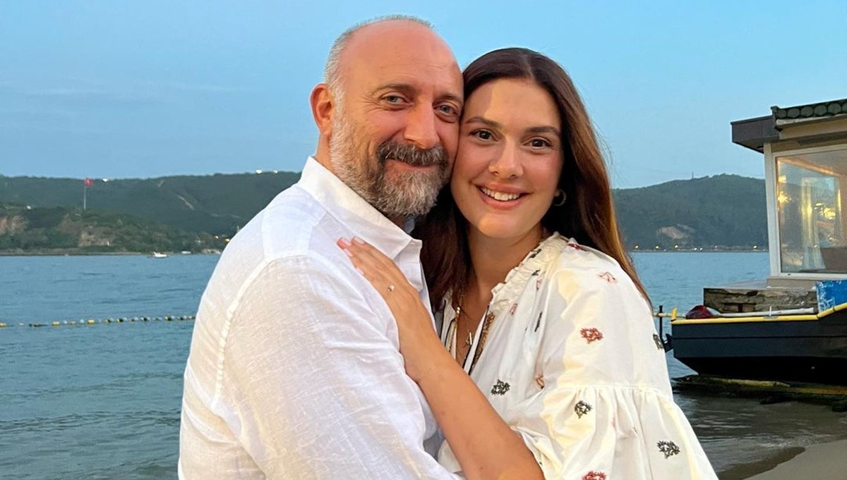 Bergüzar Korel ile Halit Ergenç İngiltere'de oy kullandı