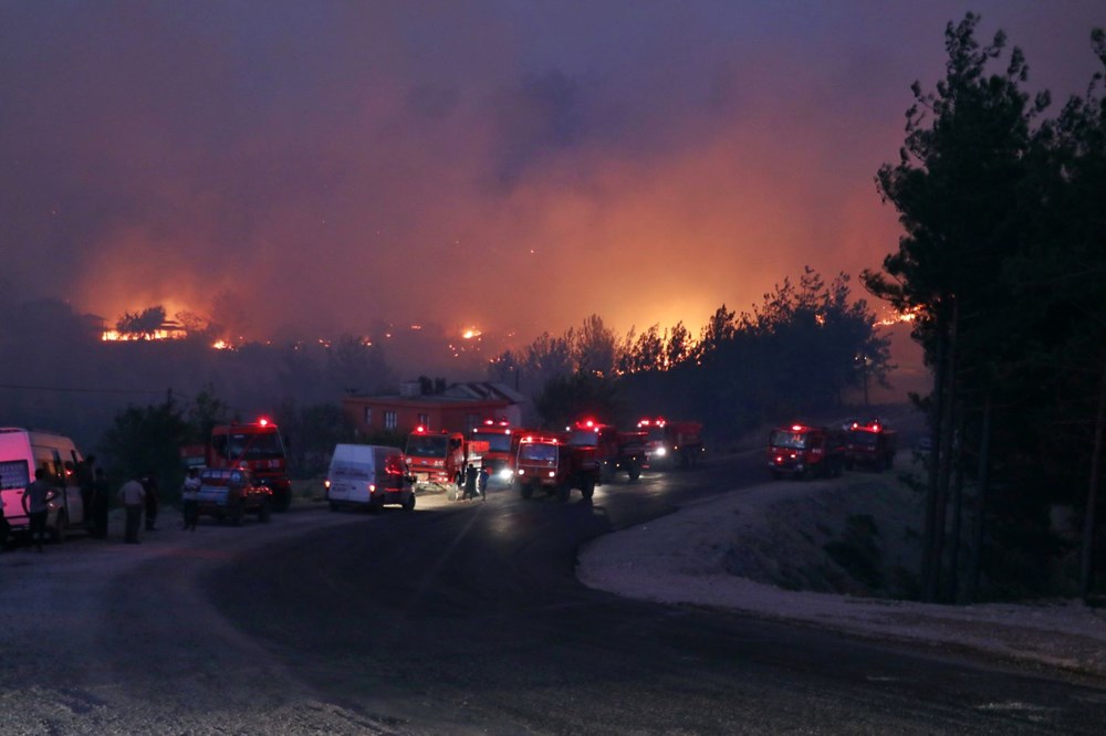 Adana'da orman yangını: 6 köy ve 800 hane boşaltıldı - 5