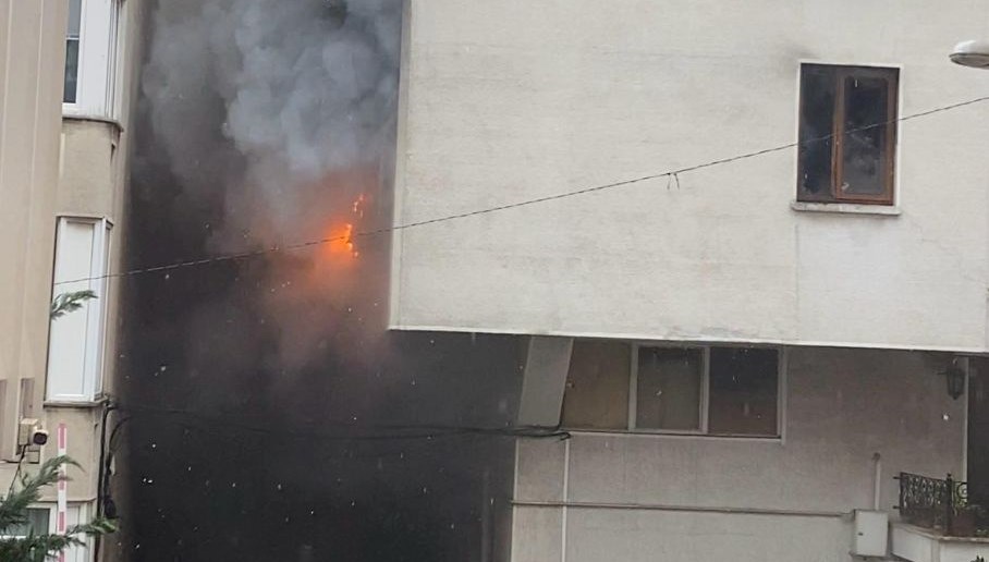 Beşiktaş'ta korkutan yangın