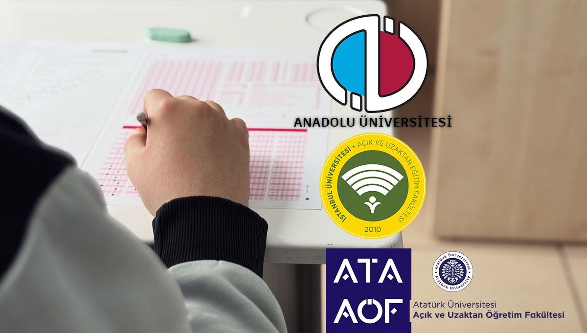 Açıköğretim sınavları ne zaman? Anadolu Üniversitesi AÖF, ATA AÖF, AUZEF 2025-2026 sınav takvimi Açıköğretim sınavları ne zaman? Anadolu Üniversitesi AÖF, ATA AÖF, AUZEF 2025-2026 sınav takvimi
