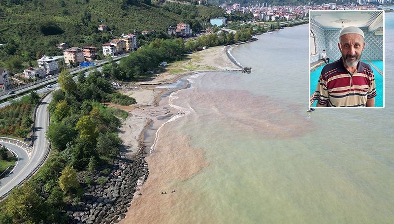 Sağanak Trabzon'da hayatı felç etti: Karadeniz'in rengi değişti, bir kişi kayıp