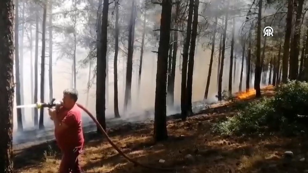 İzmir, Muğla, Balıkesir ve Kahramanmaraş’ta orman yangınları (Alevlerle mücadele sürüyor) - 9