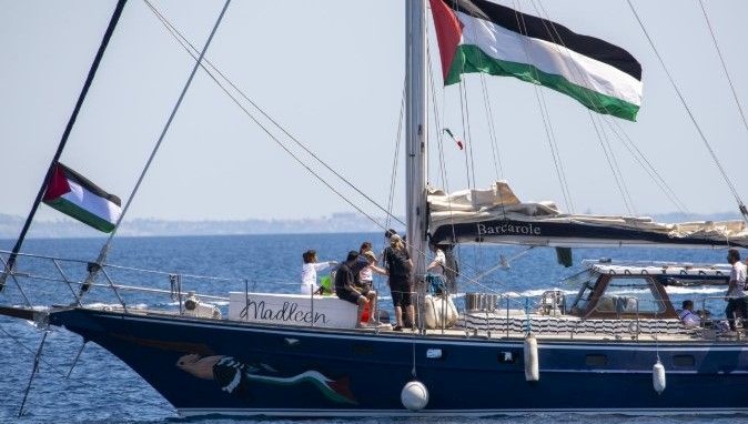 Madleen'deki 3 aktivist İsrail'de kaldı