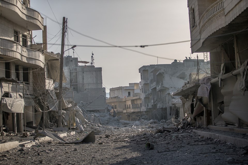 Afrin'de terör örgütünün tuzakladığı binada patlama: 11 ölü - 1