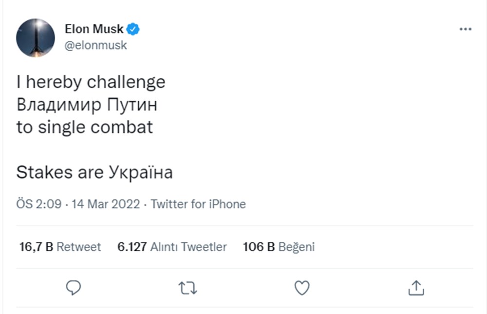 Elon Musk'tan kendisine 'Elona' lakabı takan Çeçenistan liderine yanıt: Sadece sol elimi kullanacağım - 9
