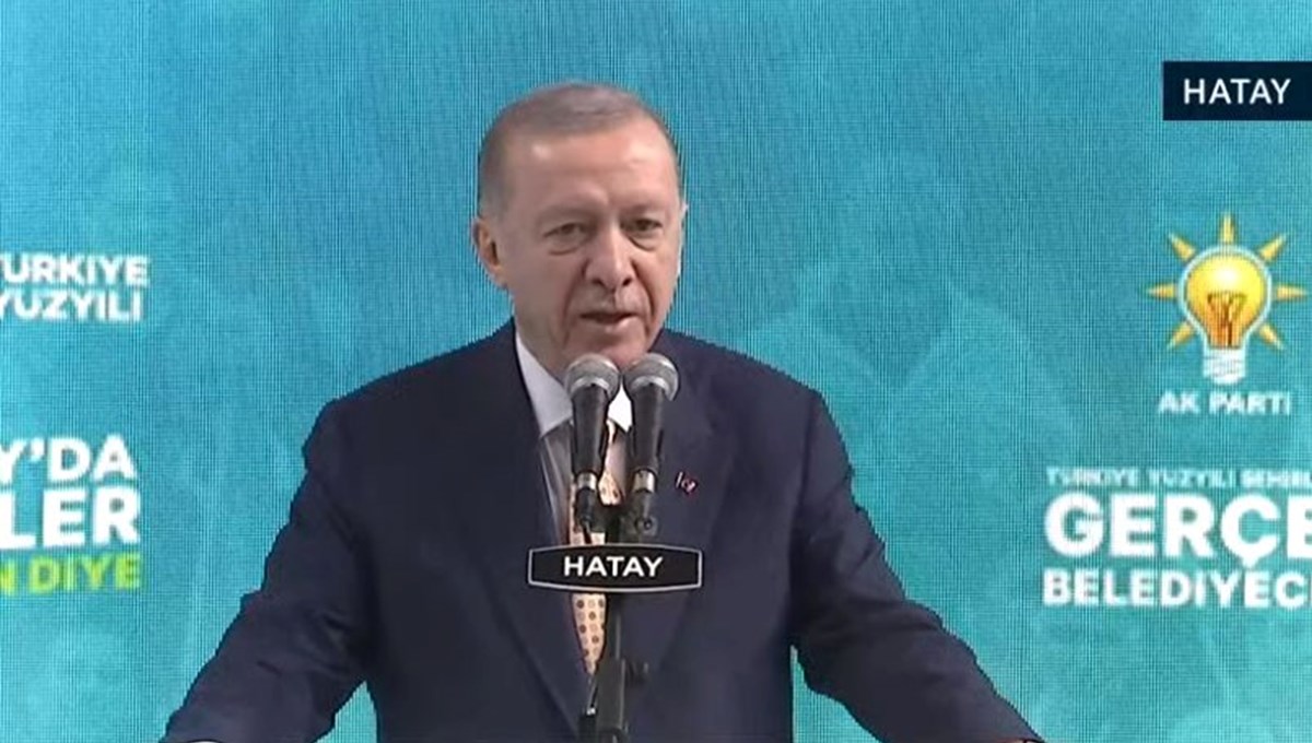 AK Parti Hatay adayları açıklanıyor | Cumhurbaşkanı Erdoğan: Hatay'ı eskisinden daha görkemli bir şehir haline getirinceye kadar bize durmak yok