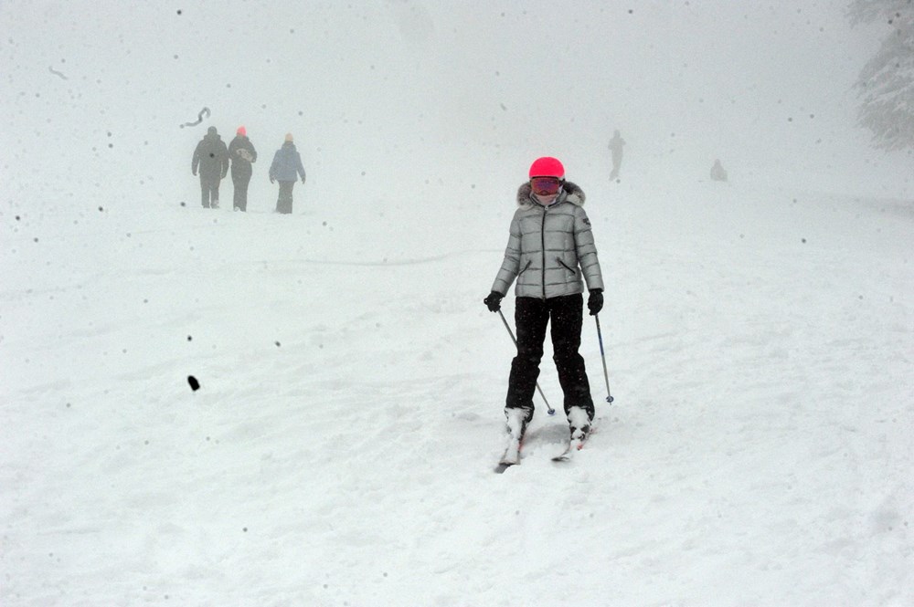 Uludağ'da kar kalınlığı 55 santimetreye ulaştı - 6