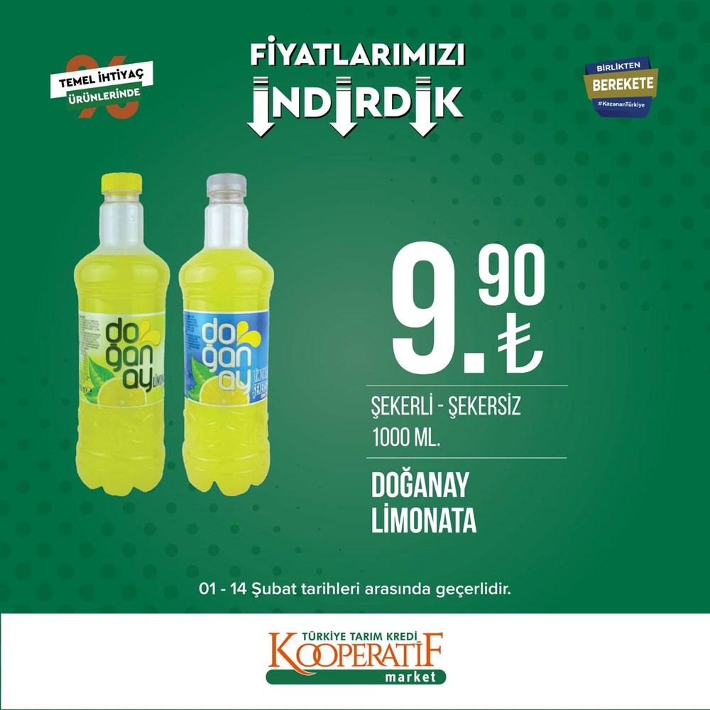 Tarım Kredi Kooperatif Market güncel indirimli ürünler listesini paylaştı Tarım Kredi Kooperatif Market yeni indirimli ürünler listesi belli oldu (1-14 Şubat güncel indirimli ürünler kataloğu) - 12