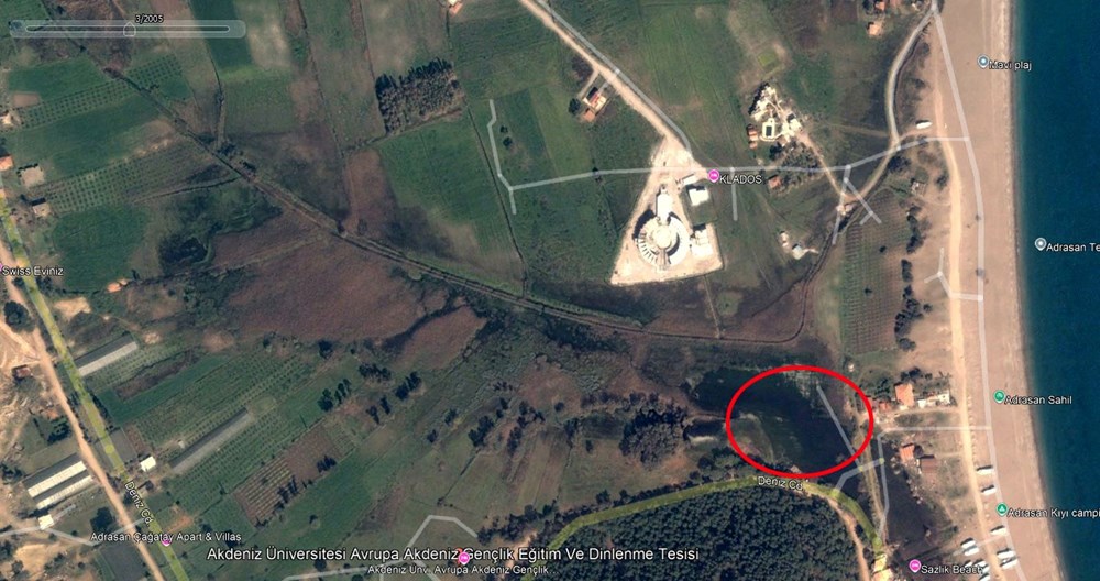 Antalya’da
bir göl, otopark oldu! 19 yıllık adım adım değişim uydu fotoğraflarında - 3