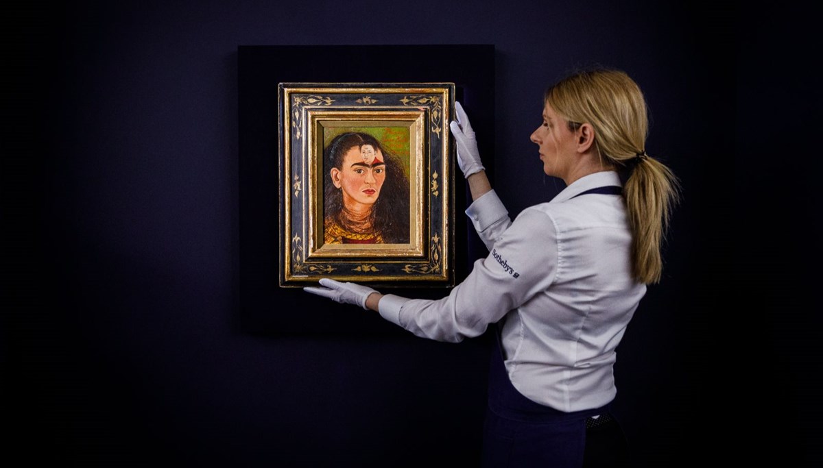 Frida Kahlo'nun otoportresine 34,9 milyon dolar