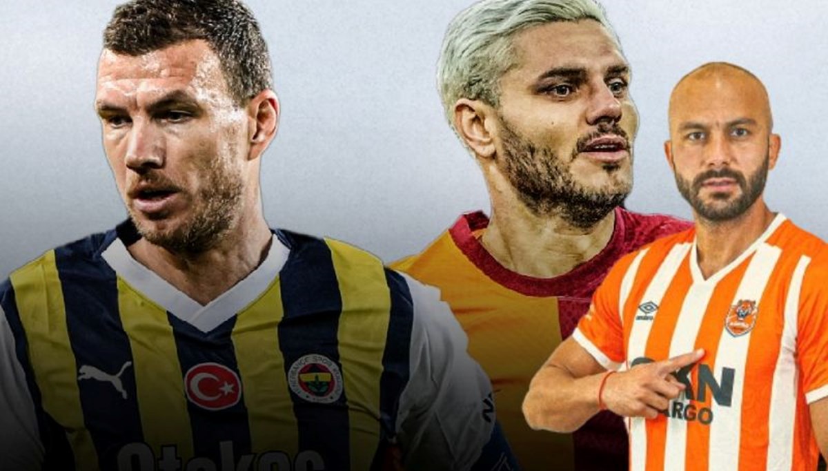 Türk futbolunda ilk yarının gol raporu: İshak Kurt, Dzeko ve Icardi'yi geride bıraktı
