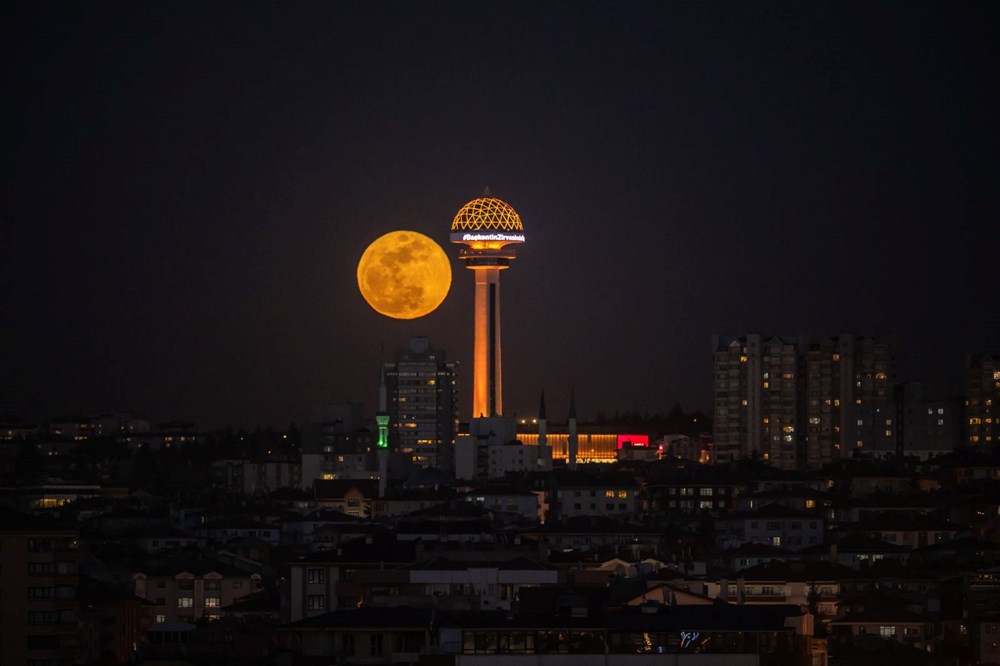 Türkiye'de Ay Işığı Büyüsü: Dolunay Manzaraları Ruhları Okşadı 81