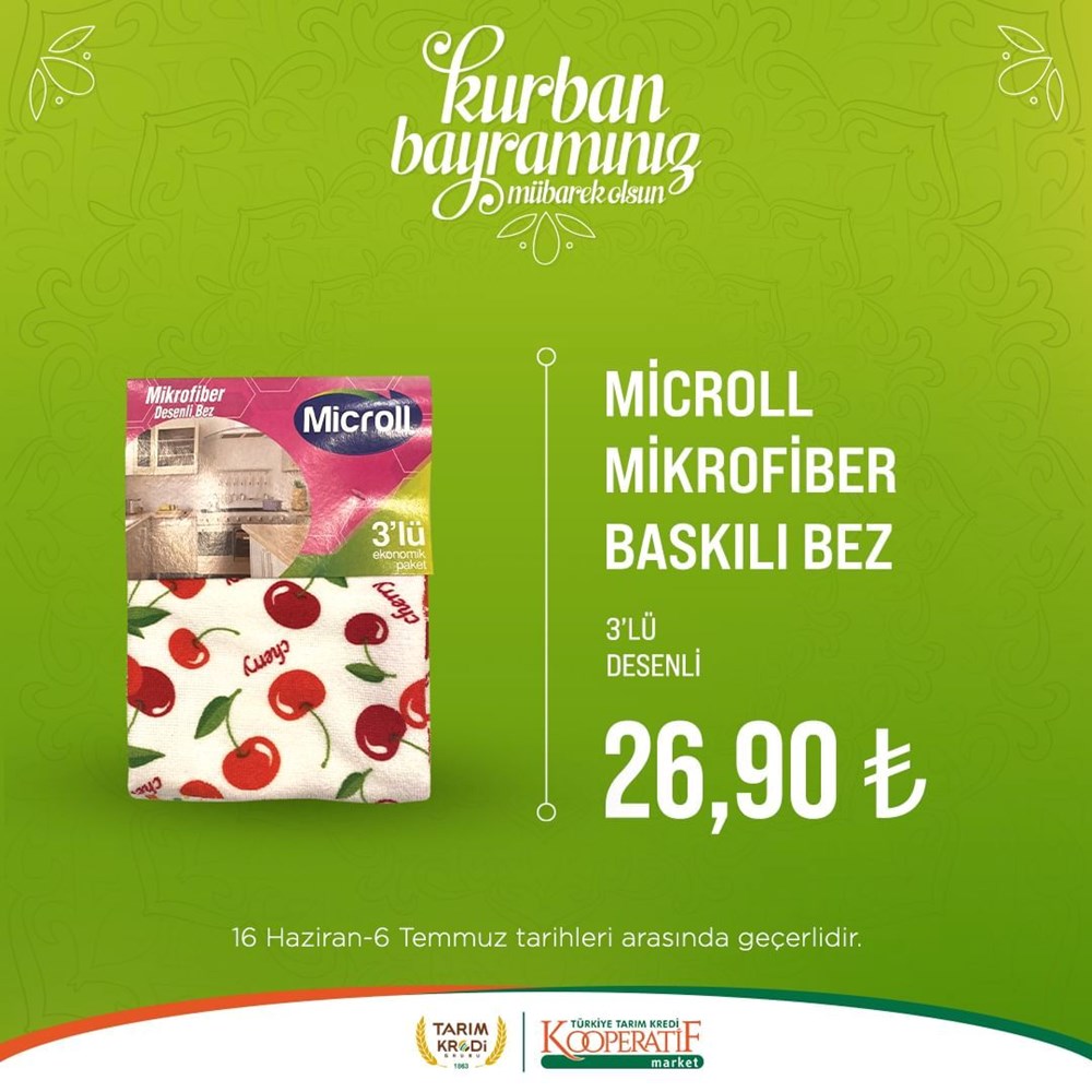Tarım Kredi Kooperatif Market yeni indirimli ürünler listesi (18 Haziran-6 Temmuz 2023 Tarım Kredi Market indirimleri) - 2