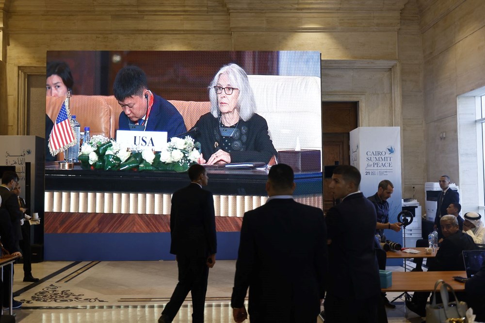 Bakan Fidan: Yeni bir garanti mekanizması hayata geçirilmeli (Kahire'de Filistin için barış zirvesi) - 6