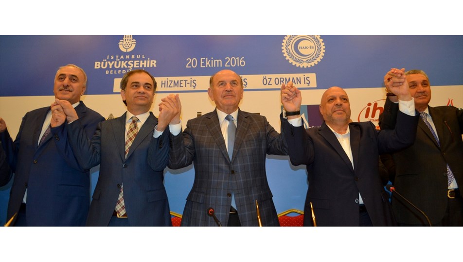 İBB'de toplu sözleşme imzalandı