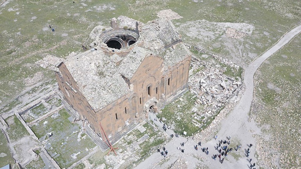 UNESCO Dünya Mirası listesinde bulunan Ani Antik Kenti'ndeki 'Büyük Katedral' restore edilecek - 2