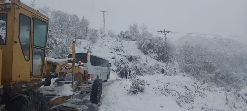 Bartın'ın iç bölümlerde kar tesirli oluyor; 19 köy yolu ulaşıma kapandı 73 g6aXfkpXQ0eqJLq6lQjTzg