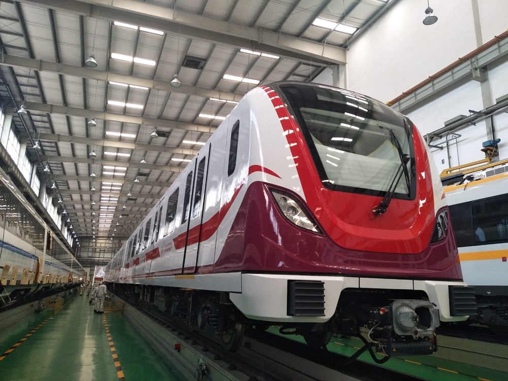 Gayrettepe-İstanbul Havalimanı Metrosu'nda ilk tren raylara indi - 4