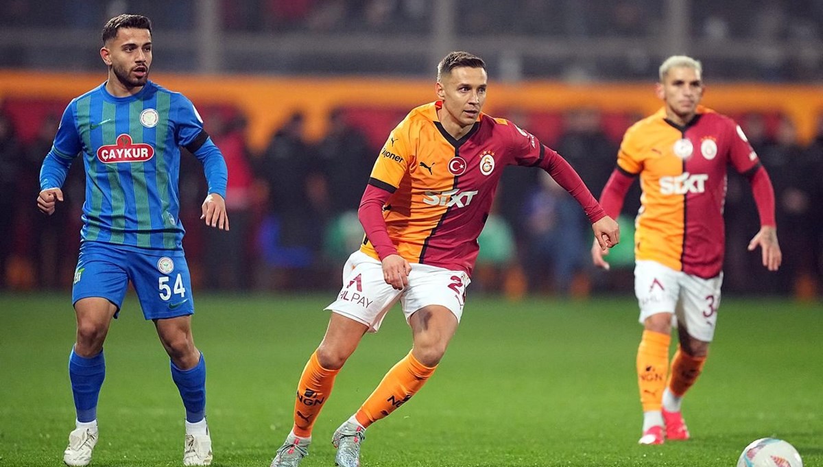 Canlı anlatım: Galatasaray, Rize deplasmanında