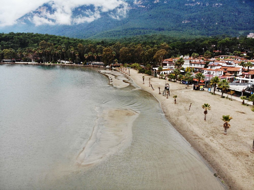 Muğla'da deniz suyu 40 metre çekildi - 5