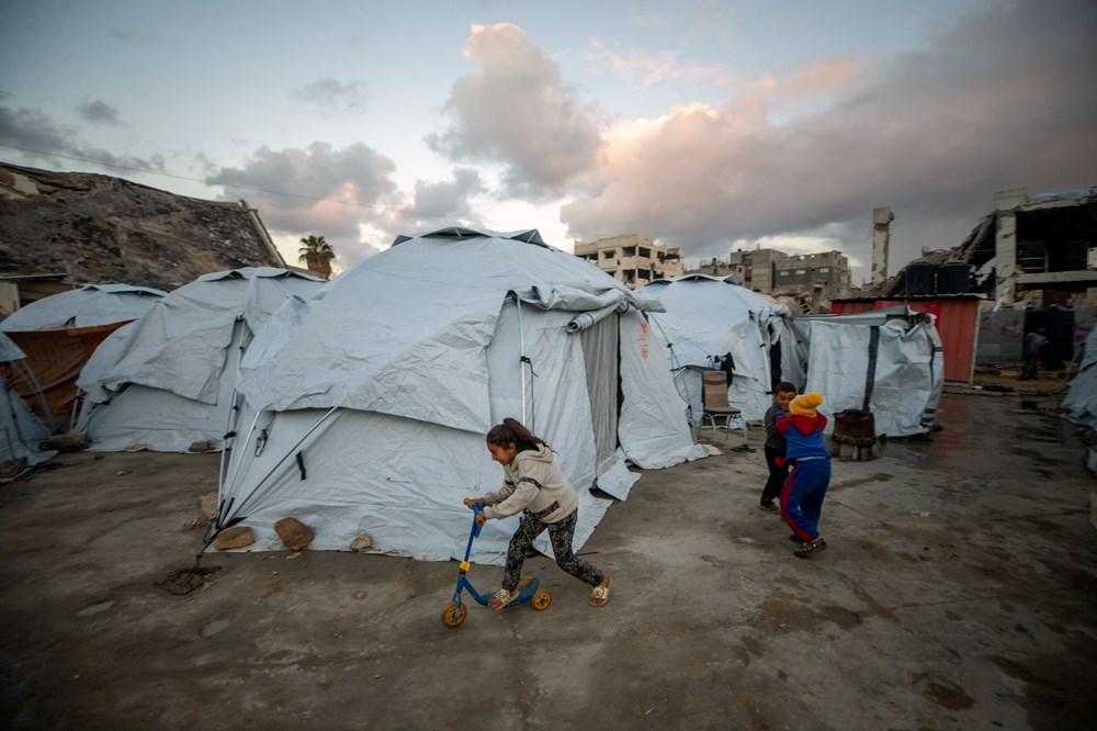 Gazze’de korkutan hareketlilik: İsrail uçakları alçaktan uçuyor, Filistinliler erzak stokluyor - 2