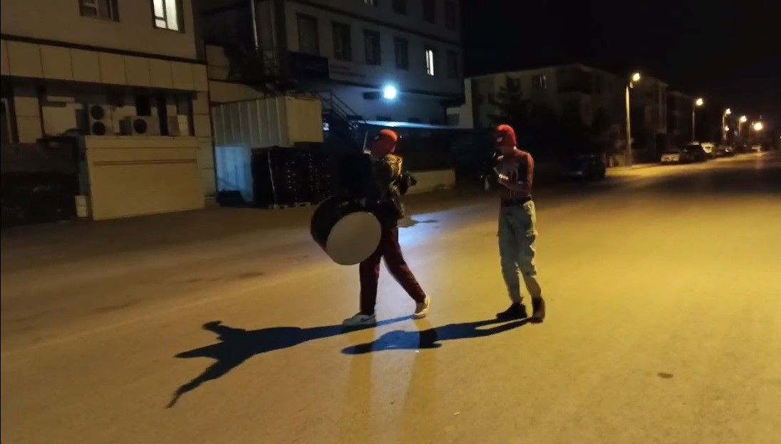 Erzincan sokaklarında sahur: 