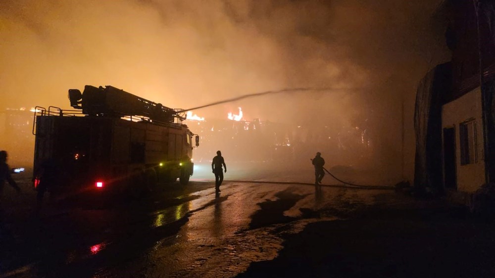 Van'da Samancılar Sitesi'nde yangın - 7