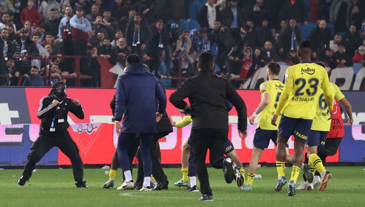 Olaylı Trabzonspor-Fenerbahçe maçı: Gözaltındaki 7 kişi adliyeye sevk edildi