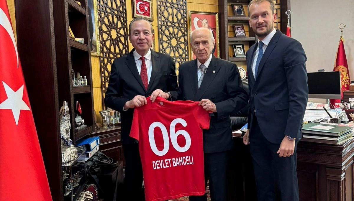 Gençlerbirliği’nden Bahçeli’ye ziyaret