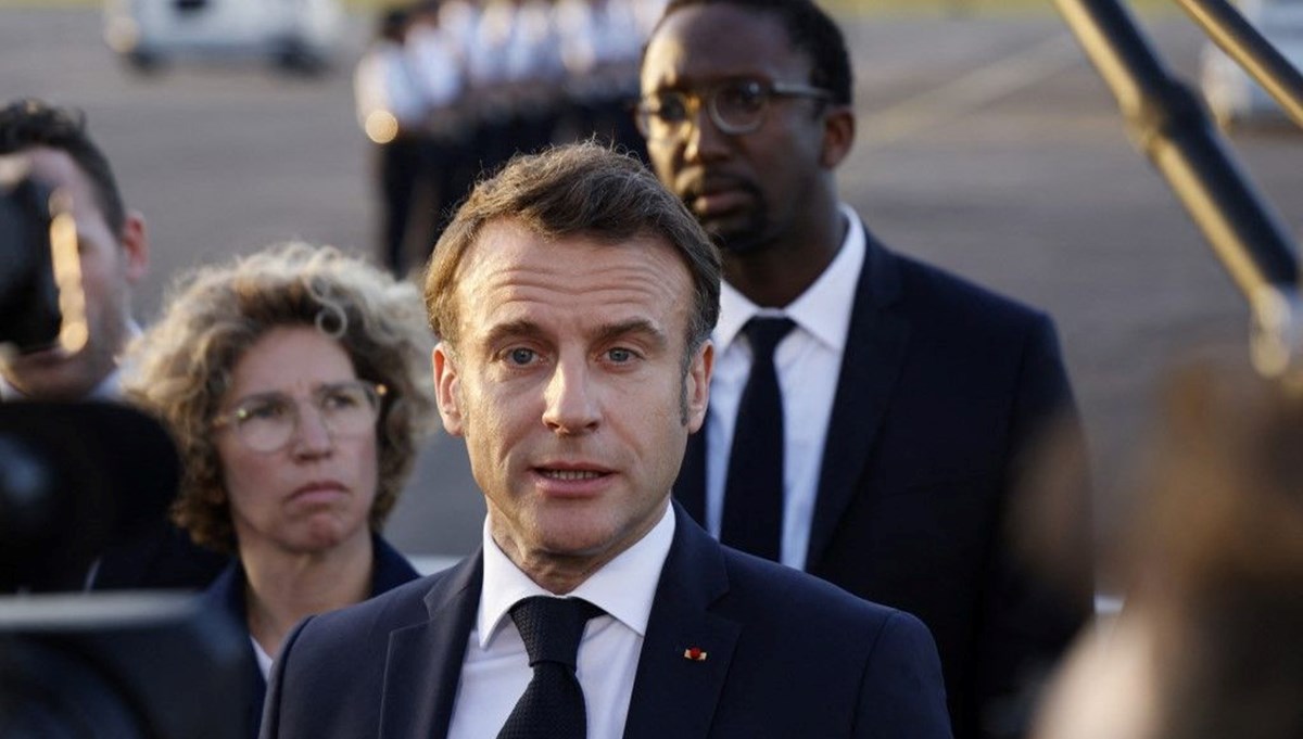 Macron: Moskova saldırganları Fransa'da da eylem yapmaya çalıştı Macron: Moskova saldırganları Fransa'da da eylem yapmaya çalıştı