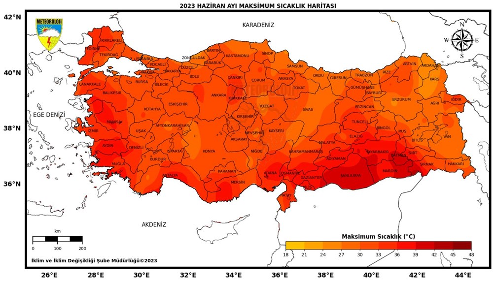 Meteoroloji’den “Haziran” raporu | Maksimum sıcaklık 1,7 derece arttı - 2