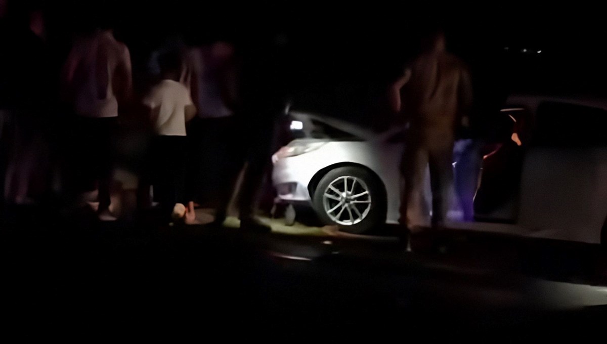 Van'da otomobil sürüye çarptı Van'da otomobil sürüye çarptı