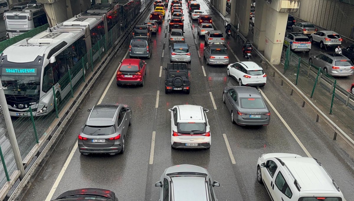 İstanbul'da akşam trafiği