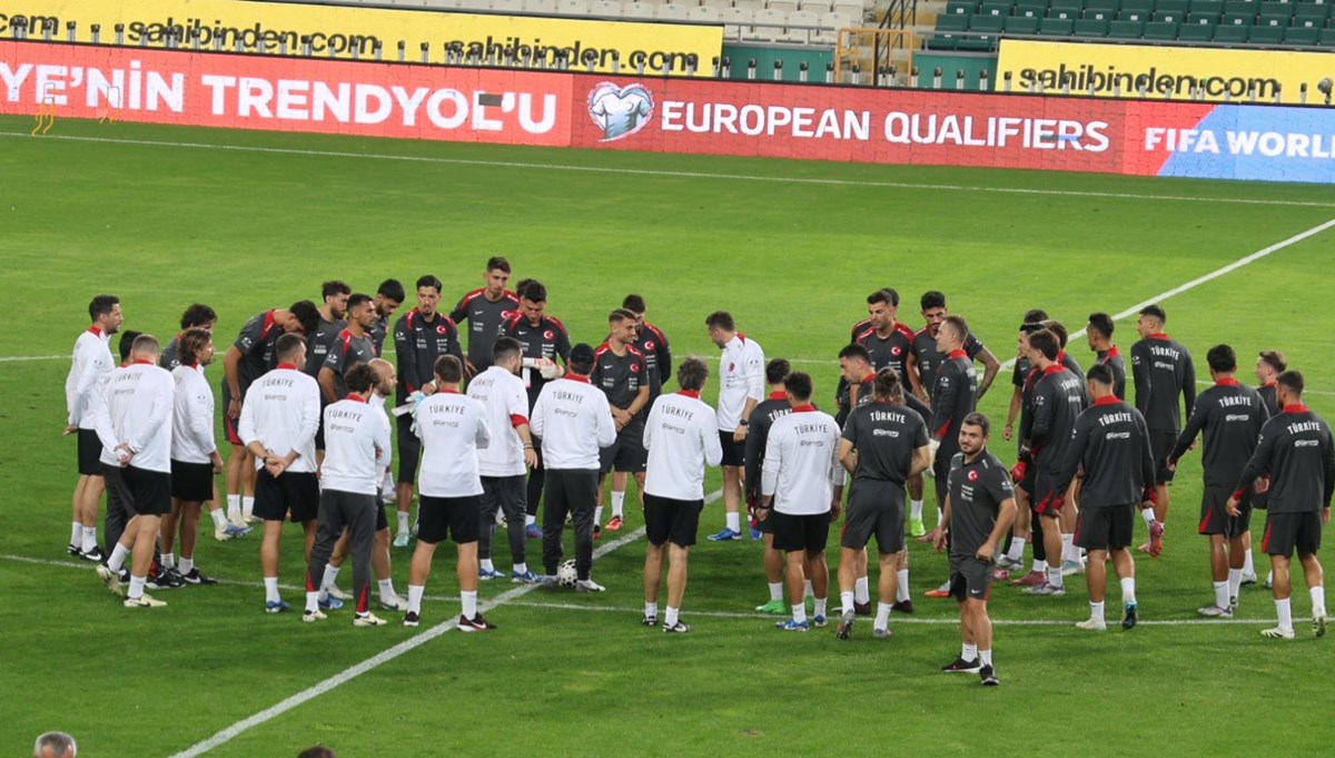 A Milli Futbol Takımı, İspanya maçına hazır