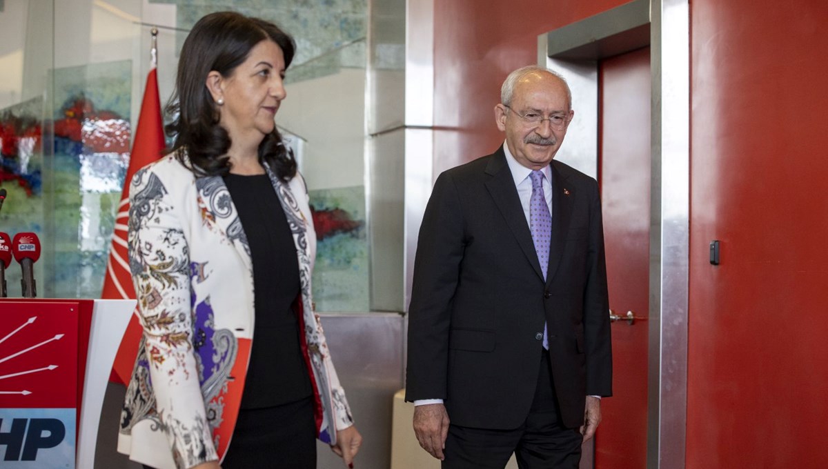 Kılıçdaroğlu, HDP Eş Genel Başkanları Pervin Buldan ve Mithat Sancar ile görüştü