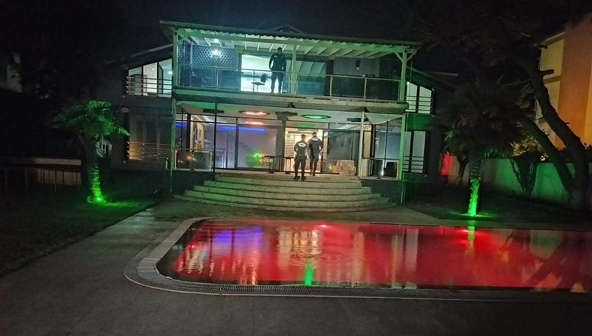 Yalıda kumara botla baskın