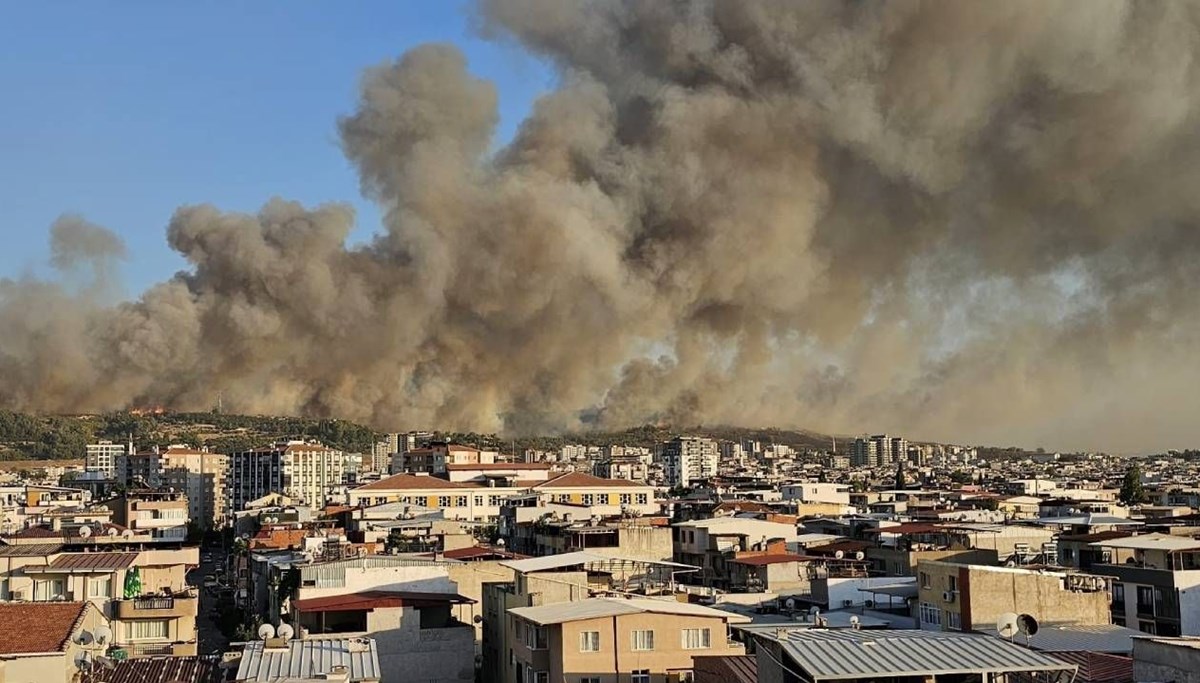 Buca orman yangınında son durum