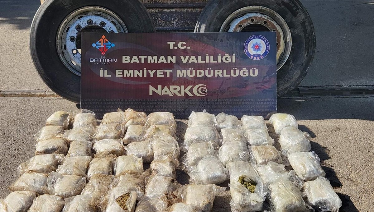 Batman'da uyuşturucu operasyonu