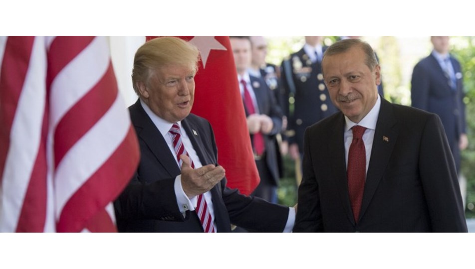 Cumhurbaşkanı Erdoğan, Trump'la görüştü