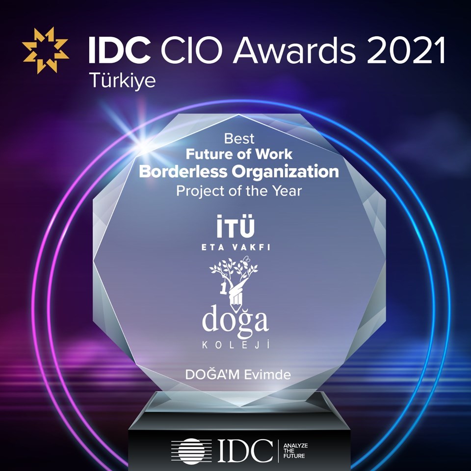 IDC Ödülü de İTÜ ETA Vakfı Doğa Kolejine verildi - 1