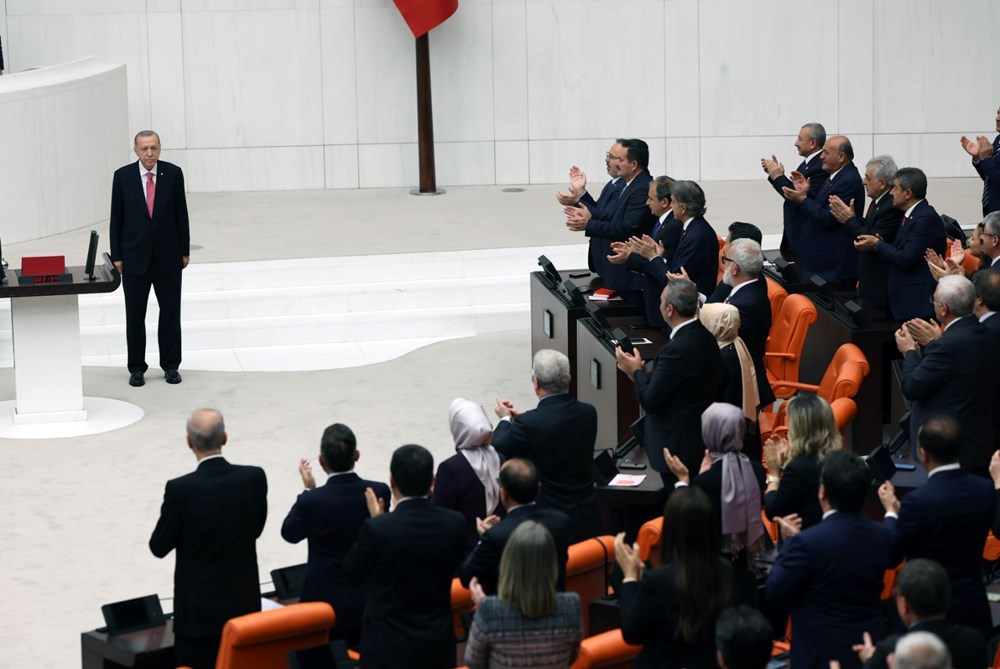 Cumhurbaşkanı Erdoğan'ın Meclis'teki yemin töreninden kareler - 11