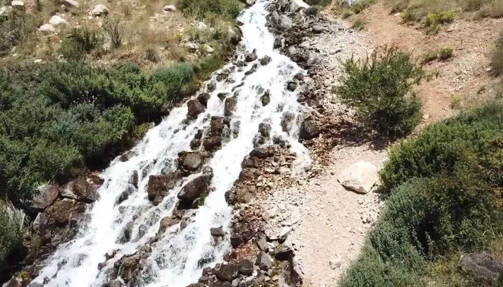 Antalya’da Akdağ eteklerindeki Uçarsu Şelalesi kurudu - 3