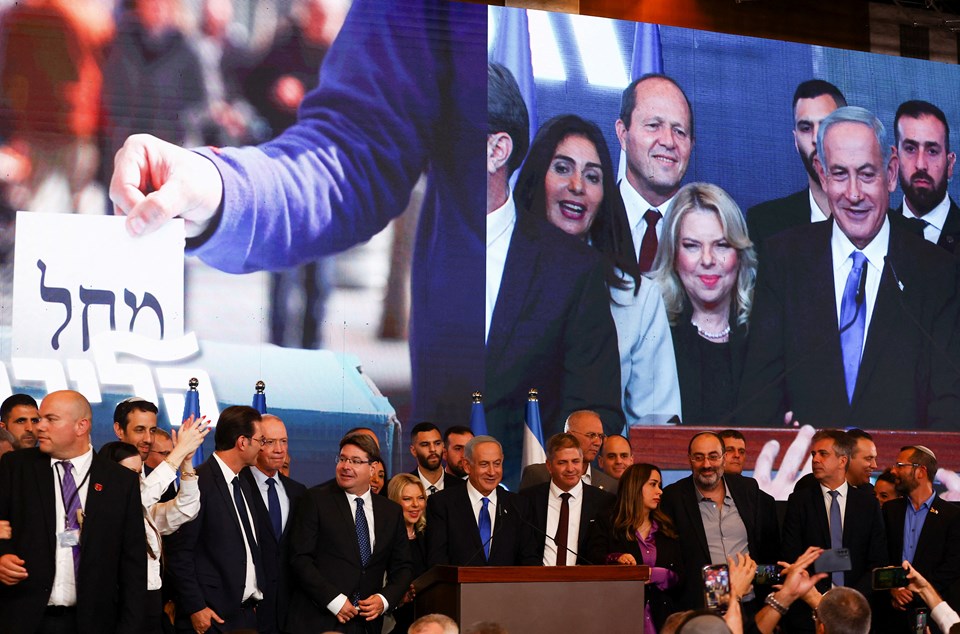 İsrail'de seçimi Netanyahu liderliğindeki koalisyon kazandı - 1