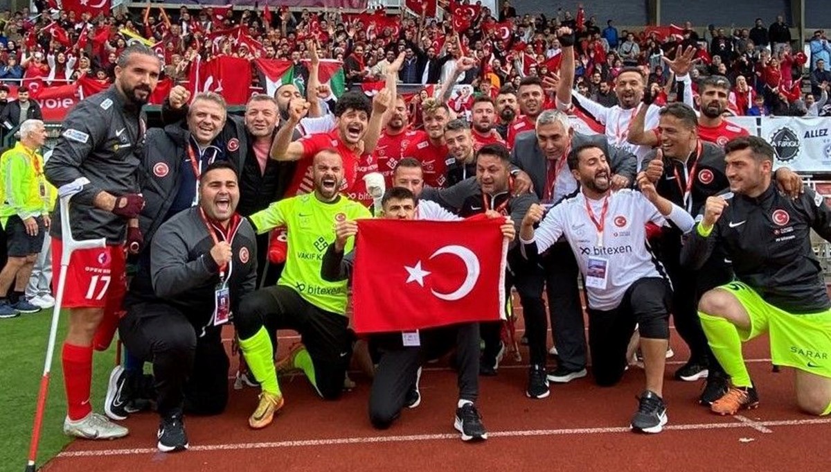 Ampute Milli Takımı, Almanya’yı 11-0’lık tarihi galibiyetle geçti Ampute Milli Takımı, Almanya’yı 11-0’lık tarihi galibiyetle geçti