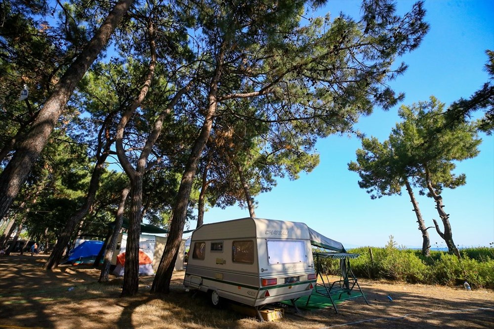 Doğa ile iç içe tatil için karavan tercih edenlerin sayısı artıyor - 3