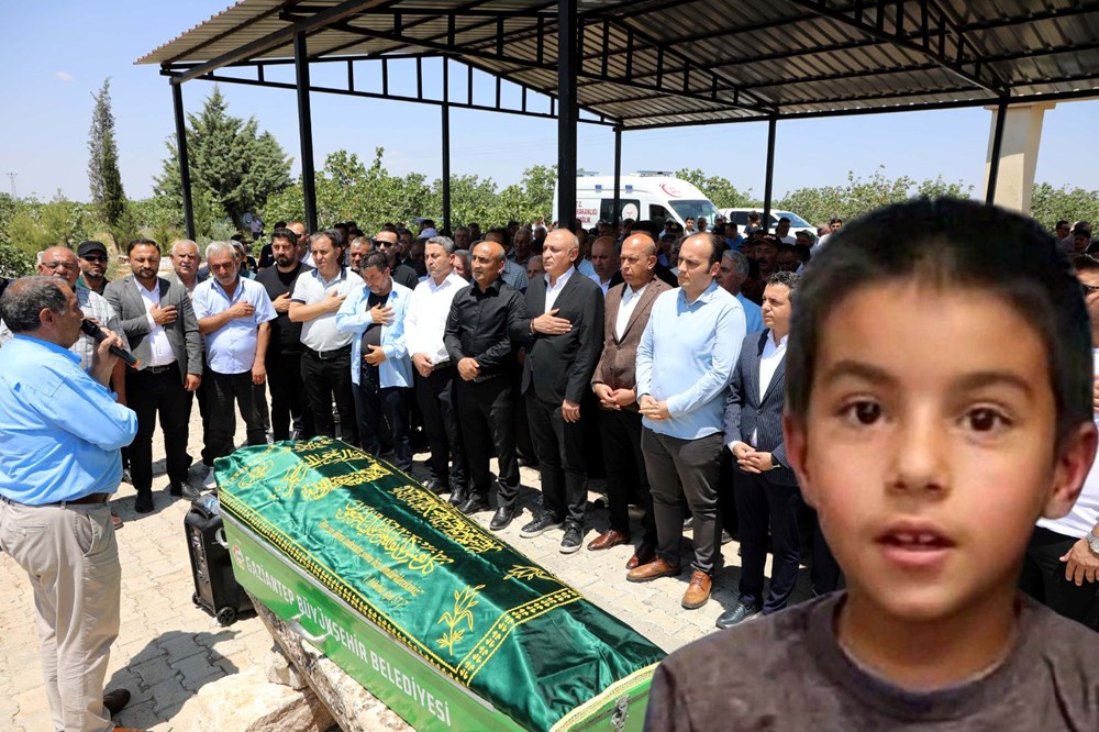 10 yaşındaki Onurcan son yolculuğuna uğurlandı - 1