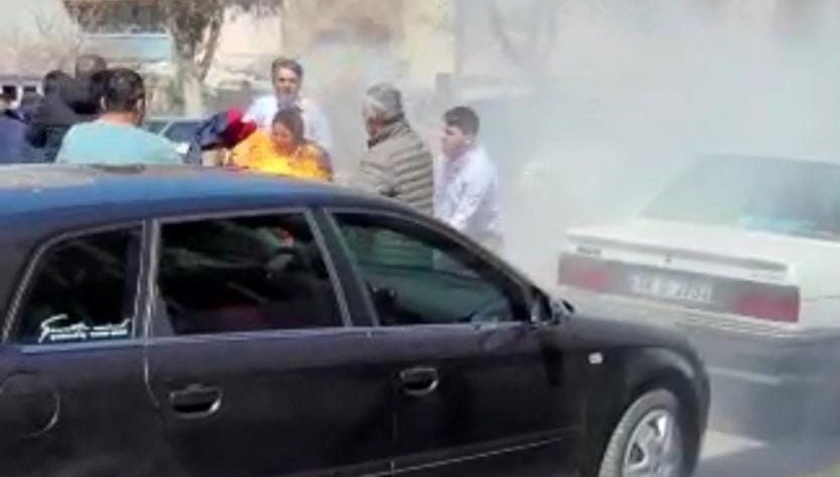 Belediye önünde kendini ateşe verdi Belediye önünde kendini ateşe verdi