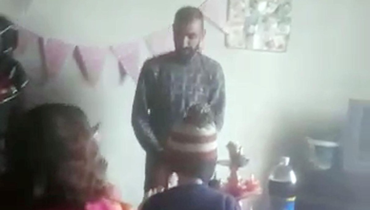 Cezaevi firarisi, çocuğunun doğum gününü kutlarken yakalandı