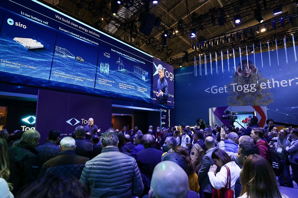 Togg, CES 2023'te 'yarından sonrasının' vizyonunu sergiledi - 1