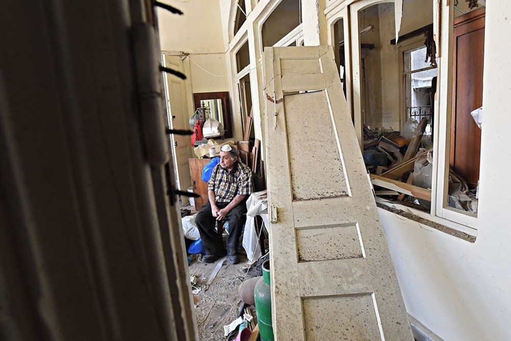 Harabelerin ortasındaki Lübnan halkı: Binlerce kişi evsiz - 6